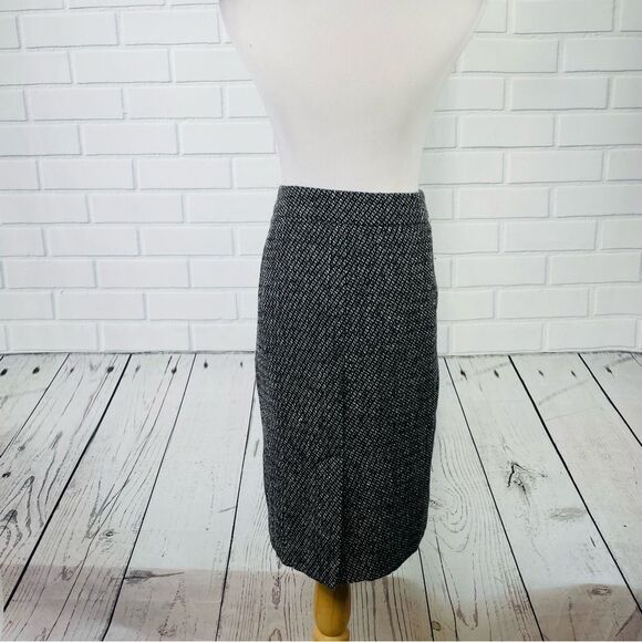 10/$25🦋 Jessica London Gray Fully Lined Wool Skirt - Size 20 - Picture 4 of 13